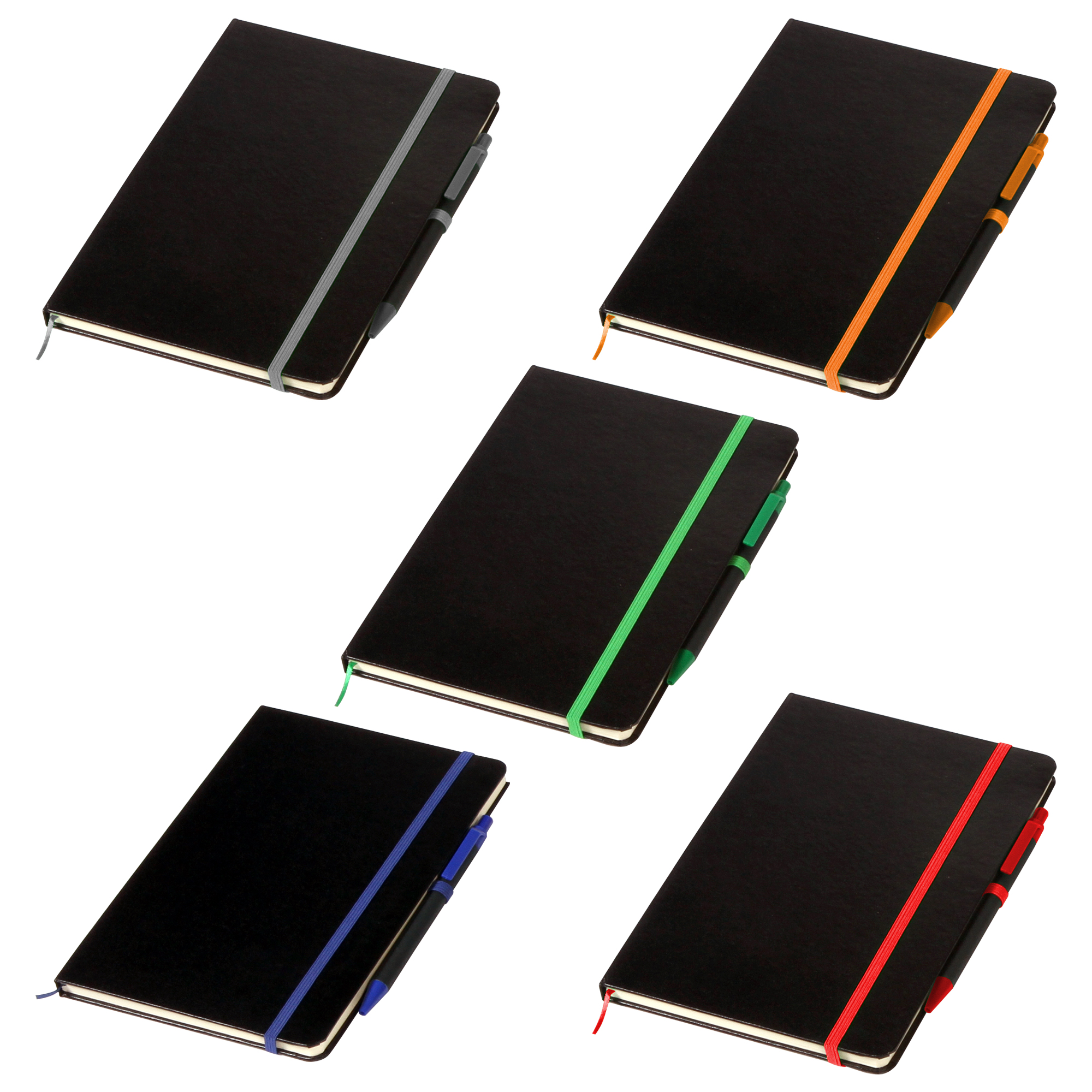 LIBRETA DE PASTA RÍGIDA 80 HOJAS E444